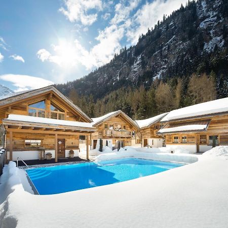 Wellnesshuettendorf Wiese Sankt Leonhard im Pitztal Exterior foto