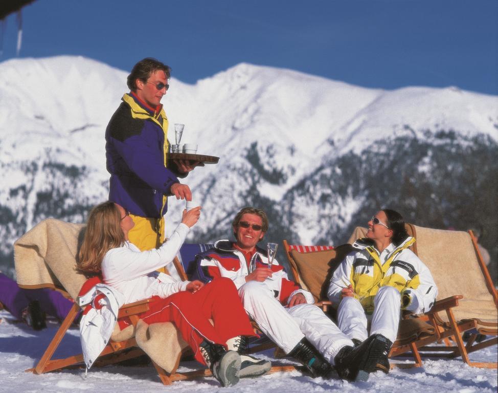 Wellnesshuettendorf Wiese Sankt Leonhard im Pitztal Exterior foto